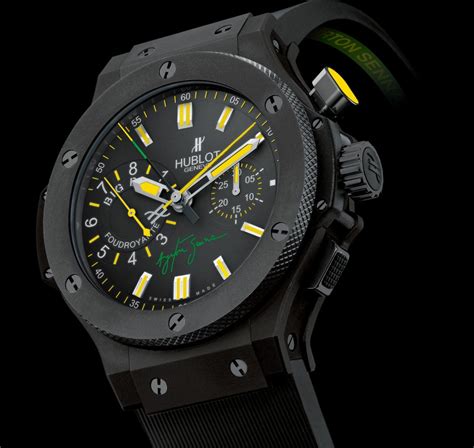 hublot big bang ayrton senna 2|Hublot Big Bang Ayrton Senna Foudroyante Luxury Watch Review.